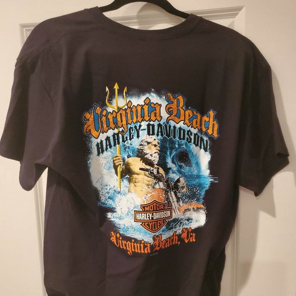 Harley Davidson Virginia Beach Neptune Shirt